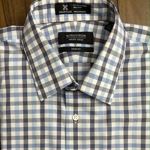 Lot of 3 LARGE LS button down casual/dress shirts. Nordstrom, J Ferrar, Alfani